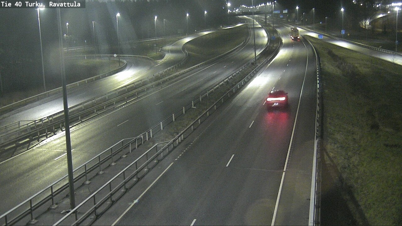 Weather Camera Image Väg 40 S:t Karins, Ravattula, Kaarina, Varsinais-Suomi