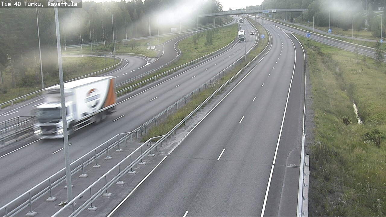 Weather Camera Image Road 40 Kaarina, Ravattula, Kaarina, Varsinais-Suomi