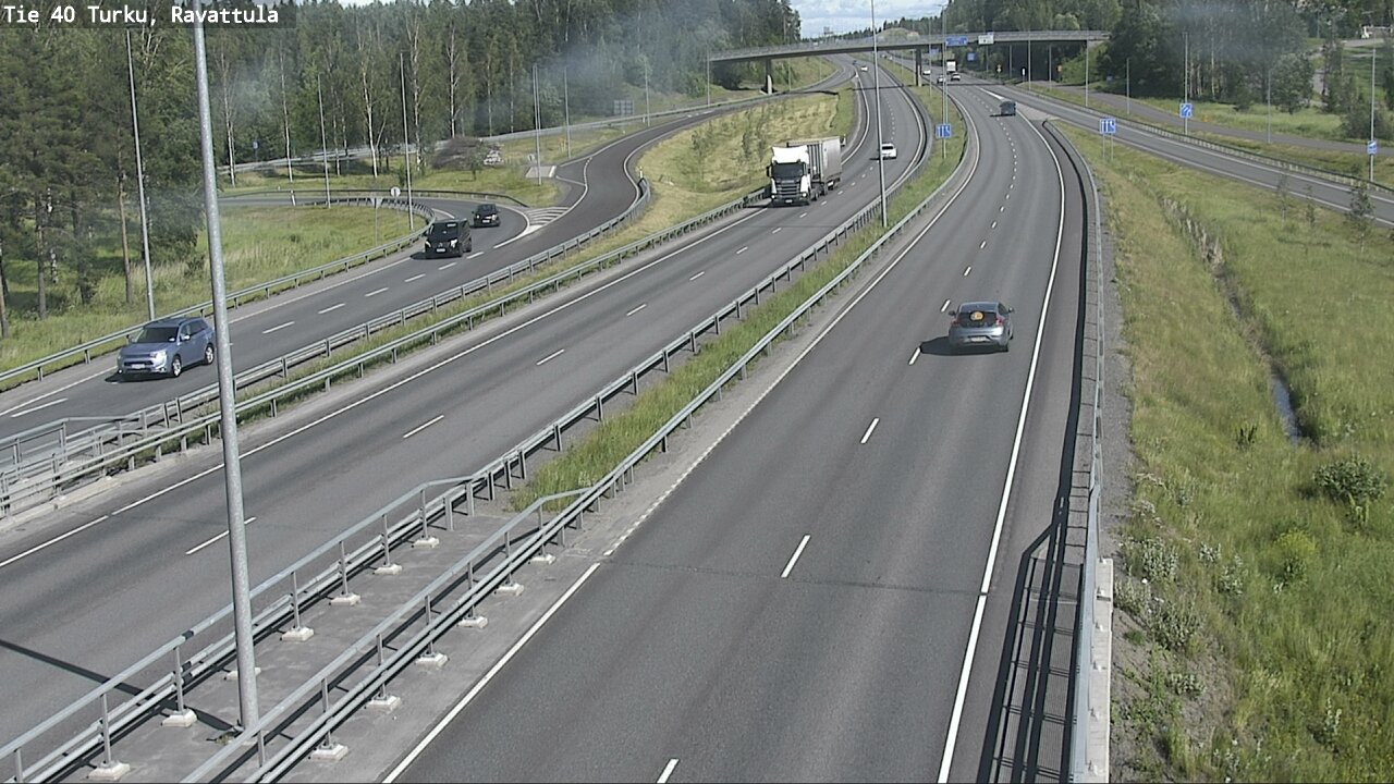 Weather Camera Image Road 40 Kaarina, Ravattula, Kaarina, Varsinais-Suomi