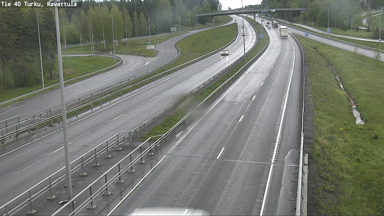 Weather Camera Image Väg 40 S:t Karins, Ravattula, Kaarina, Varsinais-Suomi