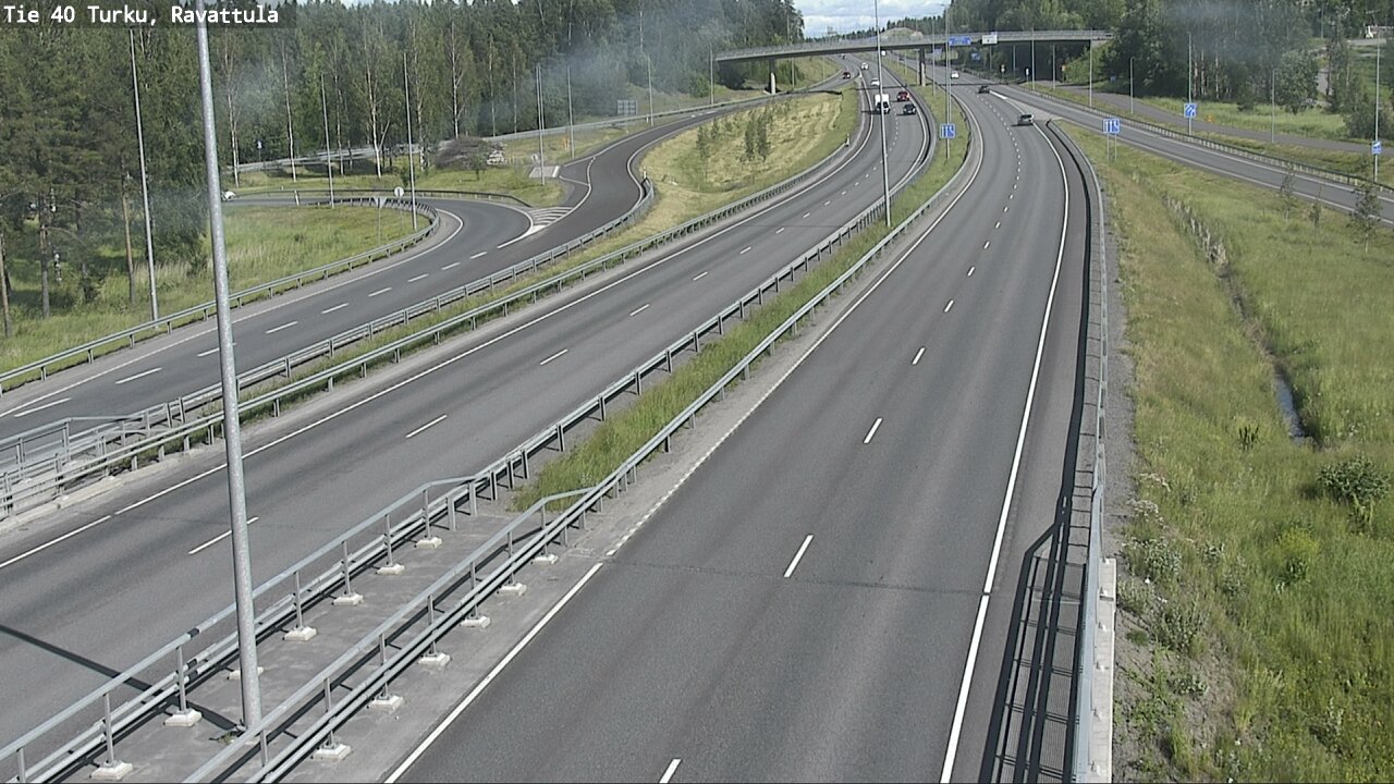 Weather Camera Image Road 40 Kaarina, Ravattula, Kaarina, Varsinais-Suomi