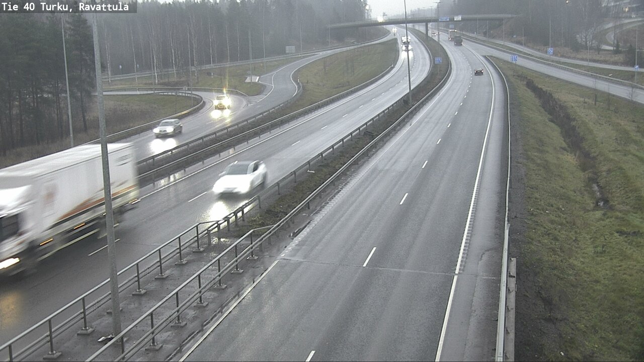 Weather Camera Image Väg 40 S:t Karins, Ravattula, Kaarina, Varsinais-Suomi
