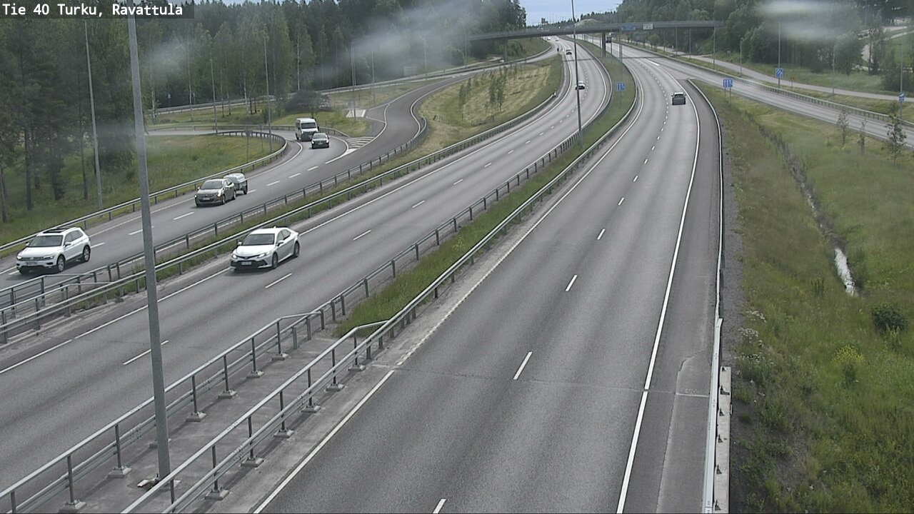 Weather Camera Image Väg 40 S:t Karins, Ravattula, Kaarina, Varsinais-Suomi