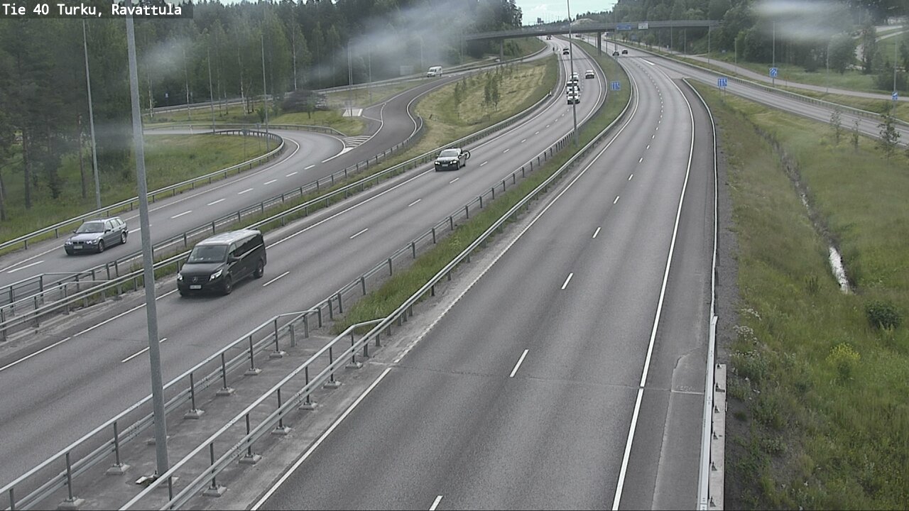 Weather Camera Image Väg 40 S:t Karins, Ravattula, Kaarina, Varsinais-Suomi