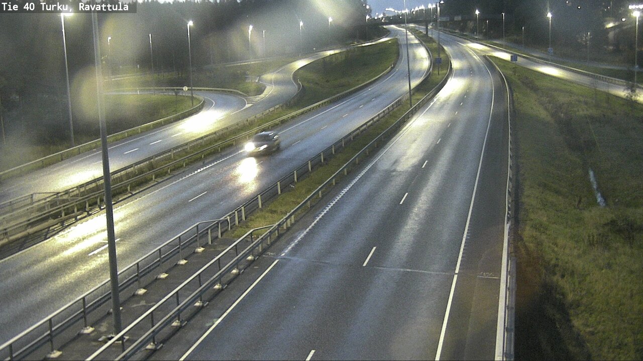 Weather Camera Image Väg 40 S:t Karins, Ravattula, Kaarina, Varsinais-Suomi
