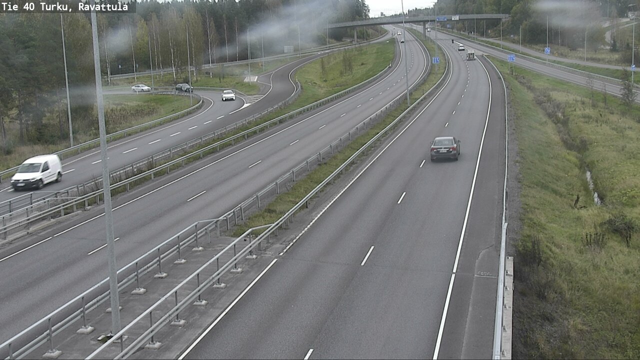 Weather Camera Image Väg 40 S:t Karins, Ravattula, Kaarina, Varsinais-Suomi