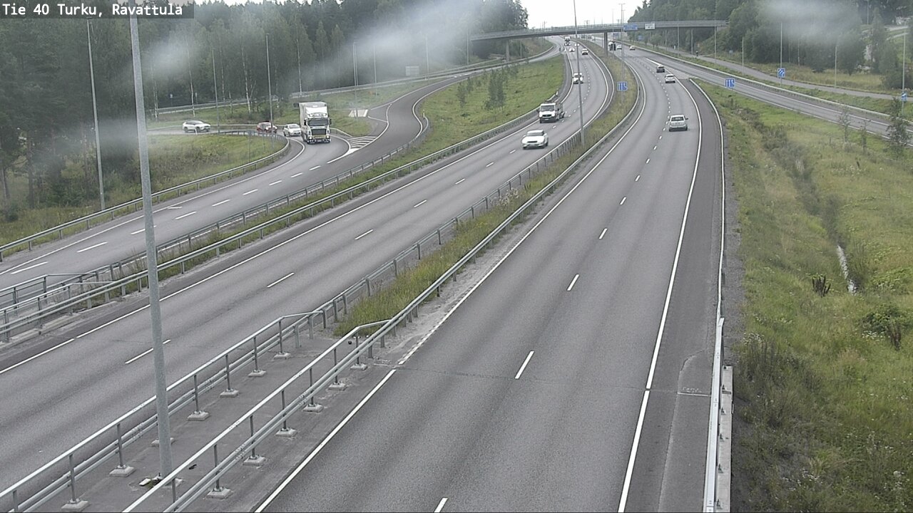 Weather Camera Image Road 40 Kaarina, Ravattula, Kaarina, Varsinais-Suomi
