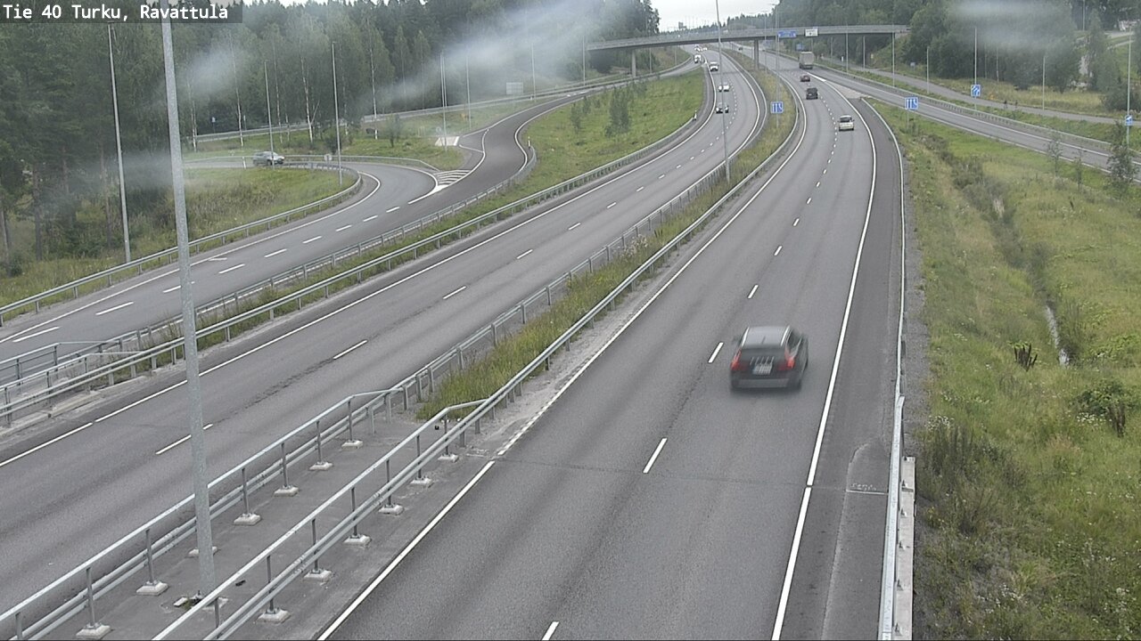 Weather Camera Image Road 40 Kaarina, Ravattula, Kaarina, Varsinais-Suomi