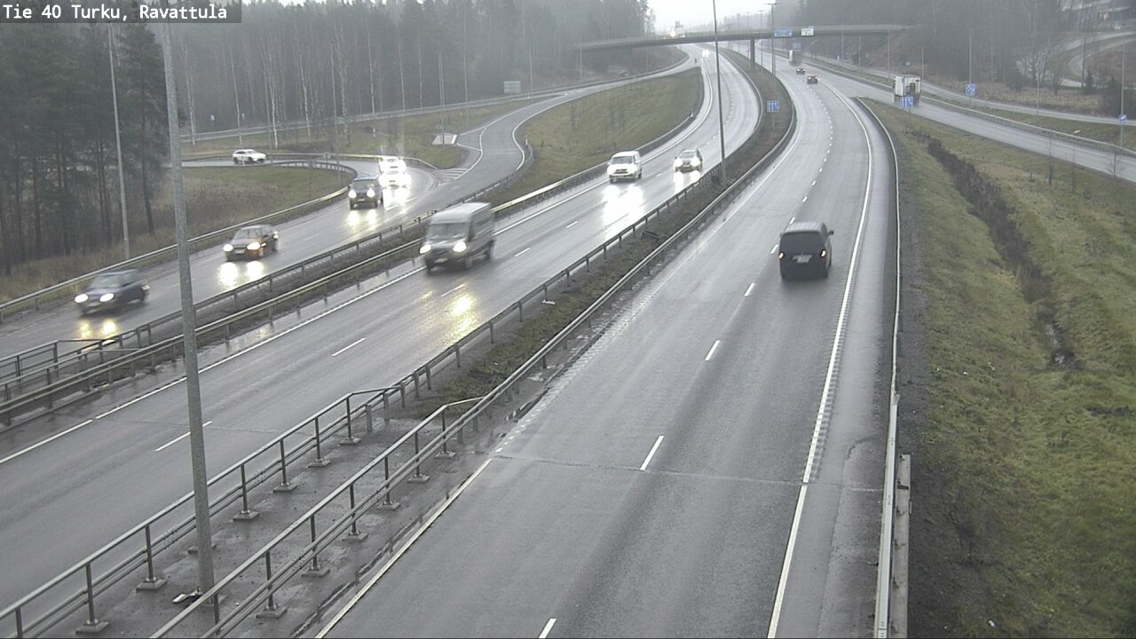 Weather Camera Image Väg 40 S:t Karins, Ravattula, Kaarina, Varsinais-Suomi
