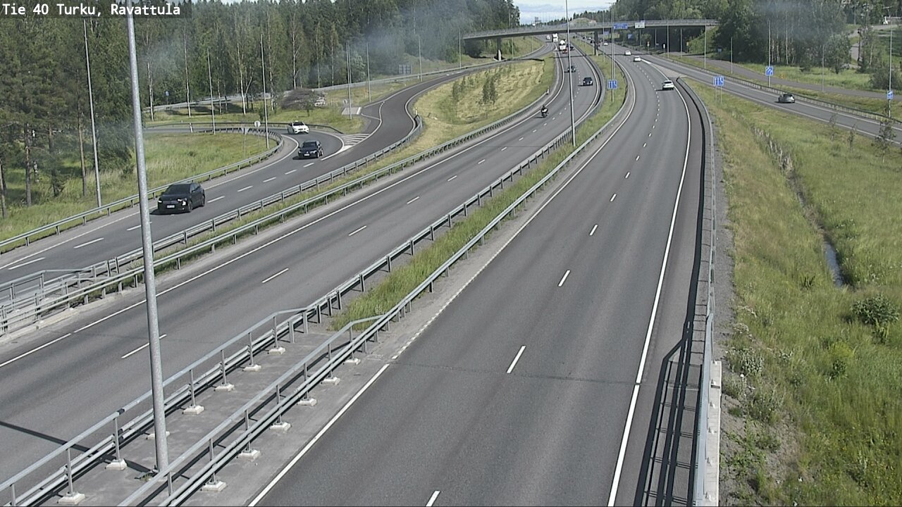 Weather Camera Image Road 40 Kaarina, Ravattula, Kaarina, Varsinais-Suomi