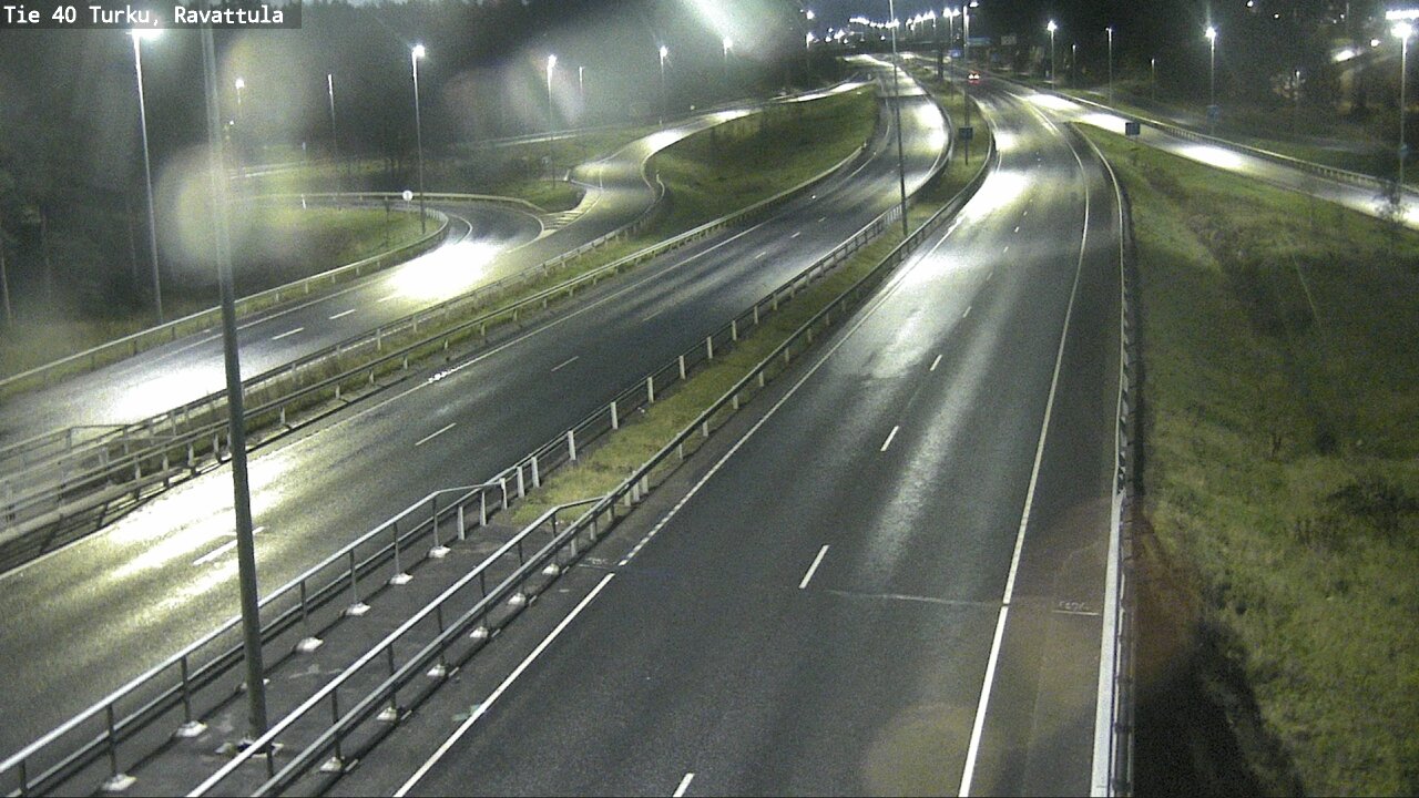 Weather Camera Image Väg 40 S:t Karins, Ravattula, Kaarina, Varsinais-Suomi