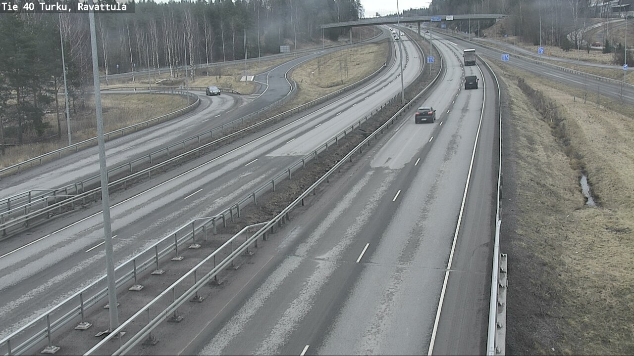 Weather Camera Image Road 40 Kaarina, Ravattula, Kaarina, Varsinais-Suomi