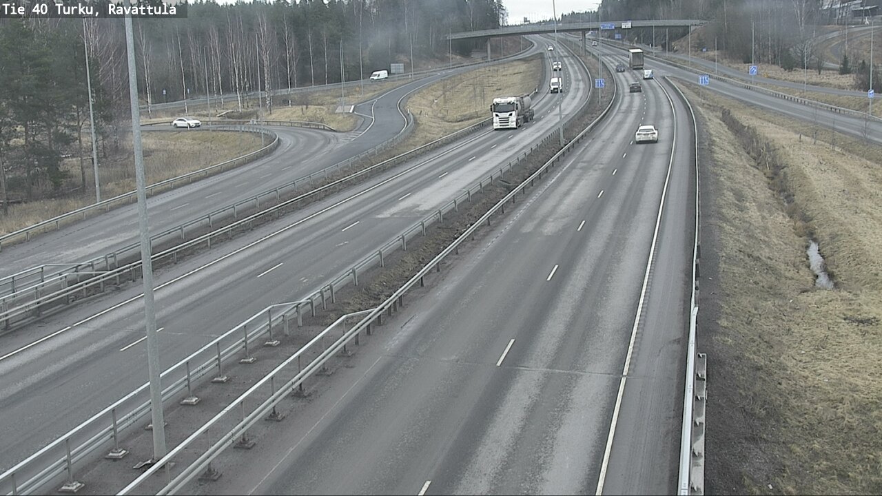 Weather Camera Image Road 40 Kaarina, Ravattula, Kaarina, Varsinais-Suomi