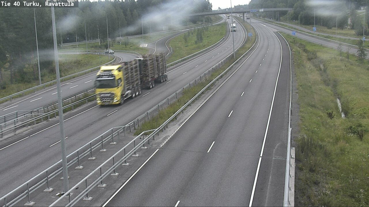 Weather Camera Image Road 40 Kaarina, Ravattula, Kaarina, Varsinais-Suomi