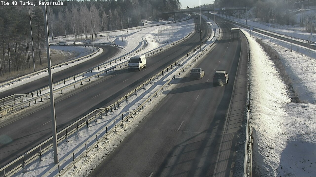 Weather Camera Image Road 40 Kaarina, Ravattula, Kaarina, Varsinais-Suomi