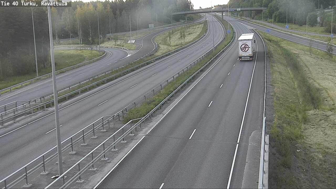Weather Camera Image Road 40 Kaarina, Ravattula, Kaarina, Varsinais-Suomi