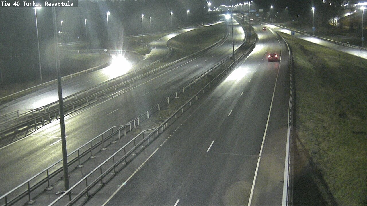 Weather Camera Image Väg 40 S:t Karins, Ravattula, Kaarina, Varsinais-Suomi