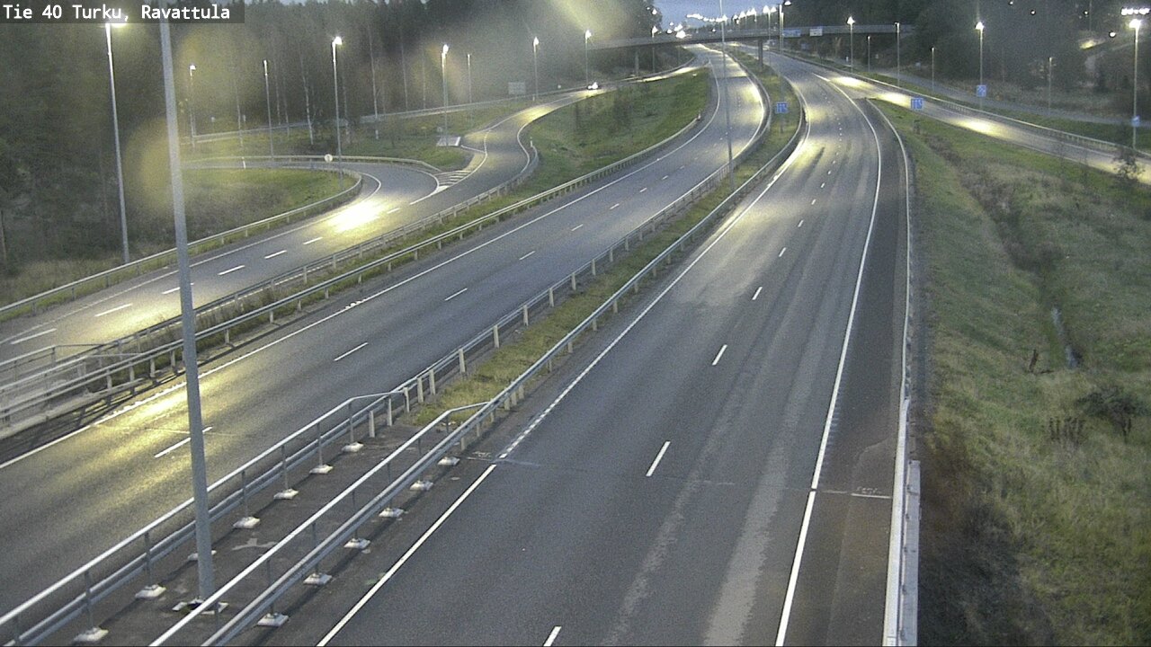 Weather Camera Image Väg 40 S:t Karins, Ravattula, Kaarina, Varsinais-Suomi