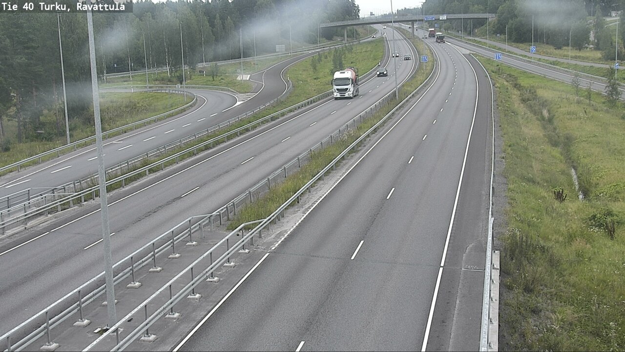 Weather Camera Image Road 40 Kaarina, Ravattula, Kaarina, Varsinais-Suomi