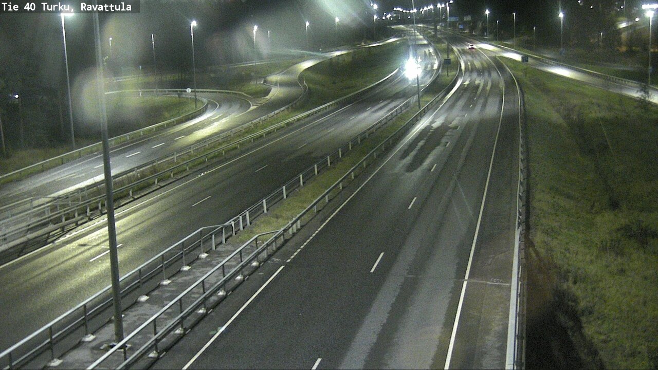 Weather Camera Image Väg 40 S:t Karins, Ravattula, Kaarina, Varsinais-Suomi
