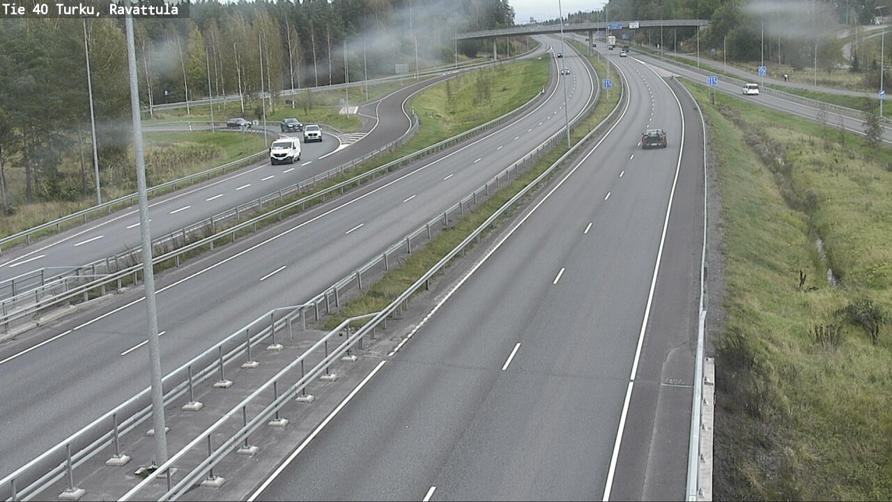 Weather Camera Image Väg 40 S:t Karins, Ravattula, Kaarina, Varsinais-Suomi