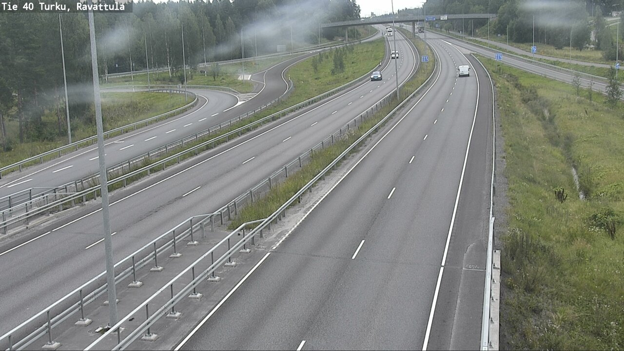 Weather Camera Image Väg 40 S:t Karins, Ravattula, Kaarina, Varsinais-Suomi