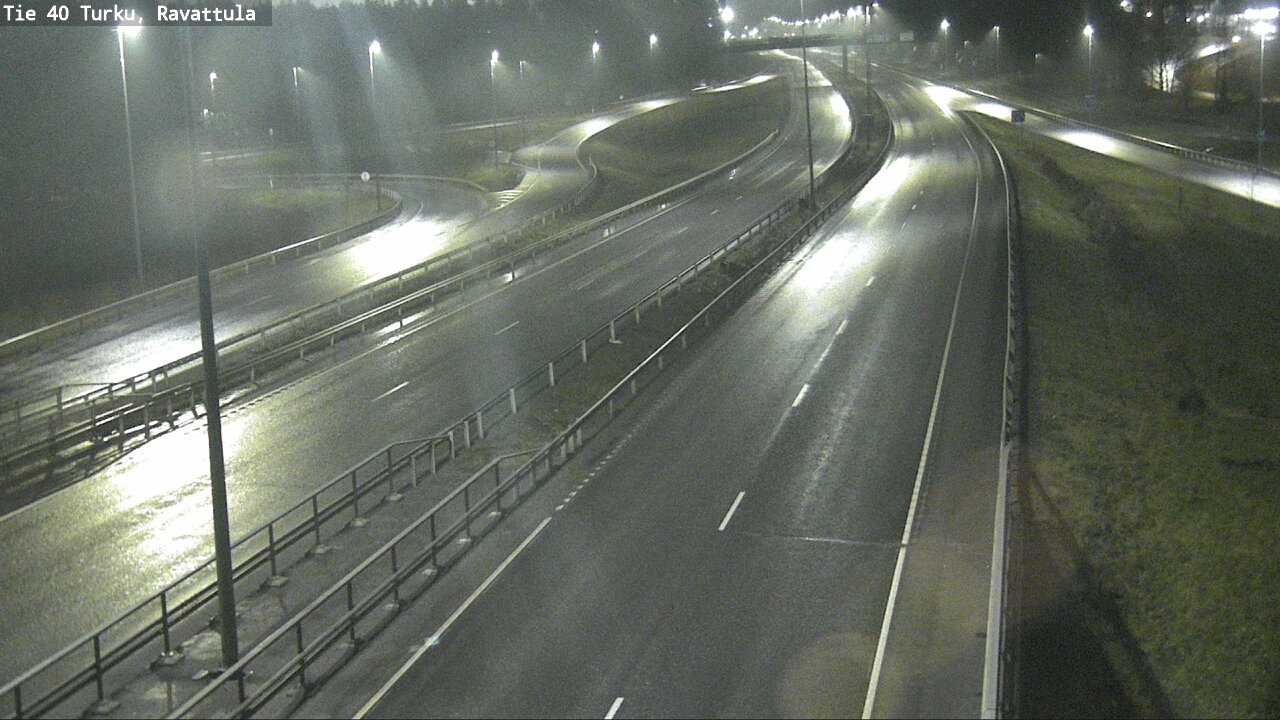 Weather Camera Image Väg 40 S:t Karins, Ravattula, Kaarina, Varsinais-Suomi