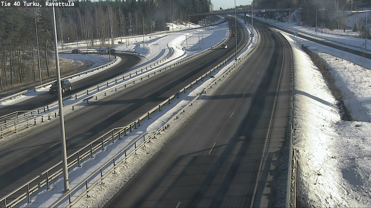 Weather Camera Image Väg 40 S:t Karins, Ravattula, Kaarina, Varsinais-Suomi