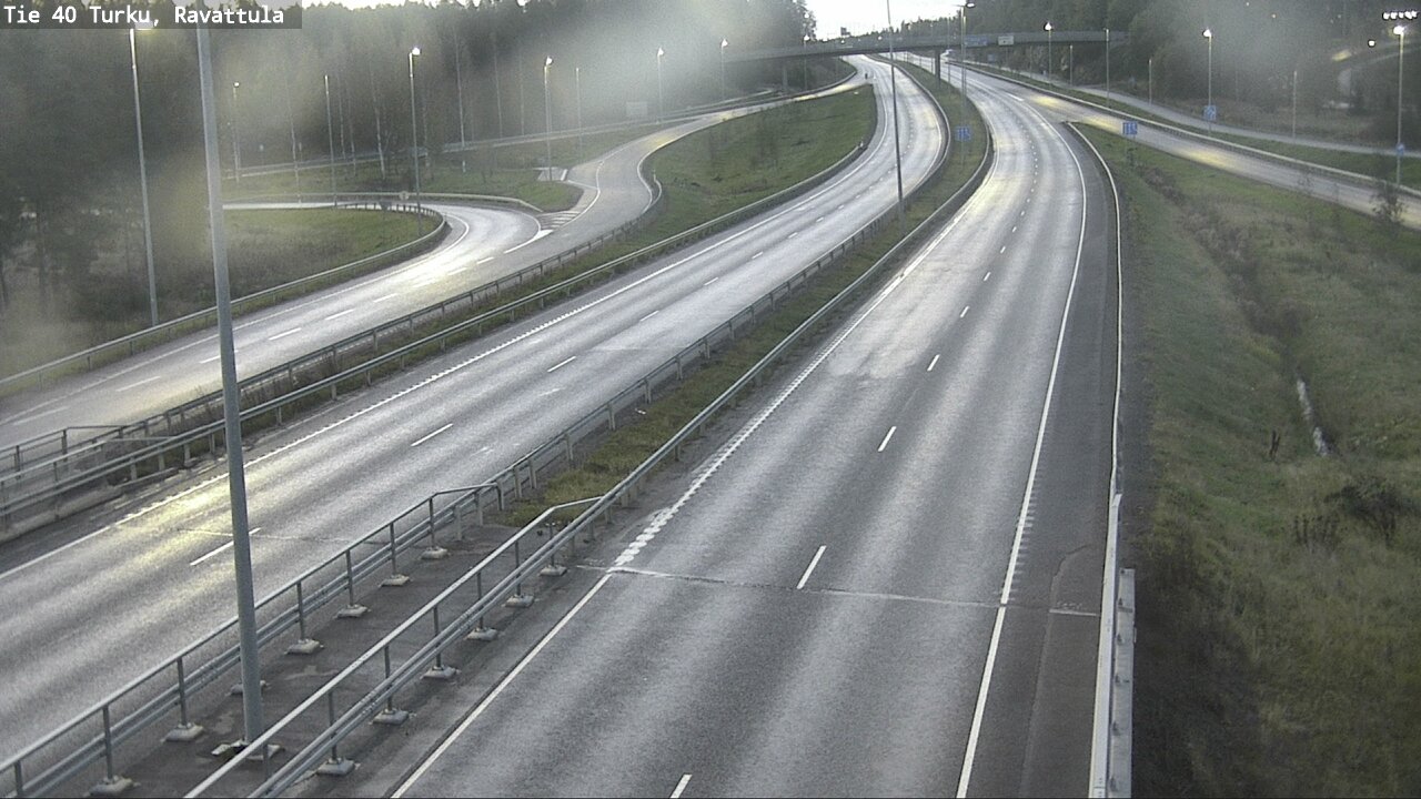 Weather Camera Image Väg 40 S:t Karins, Ravattula, Kaarina, Varsinais-Suomi