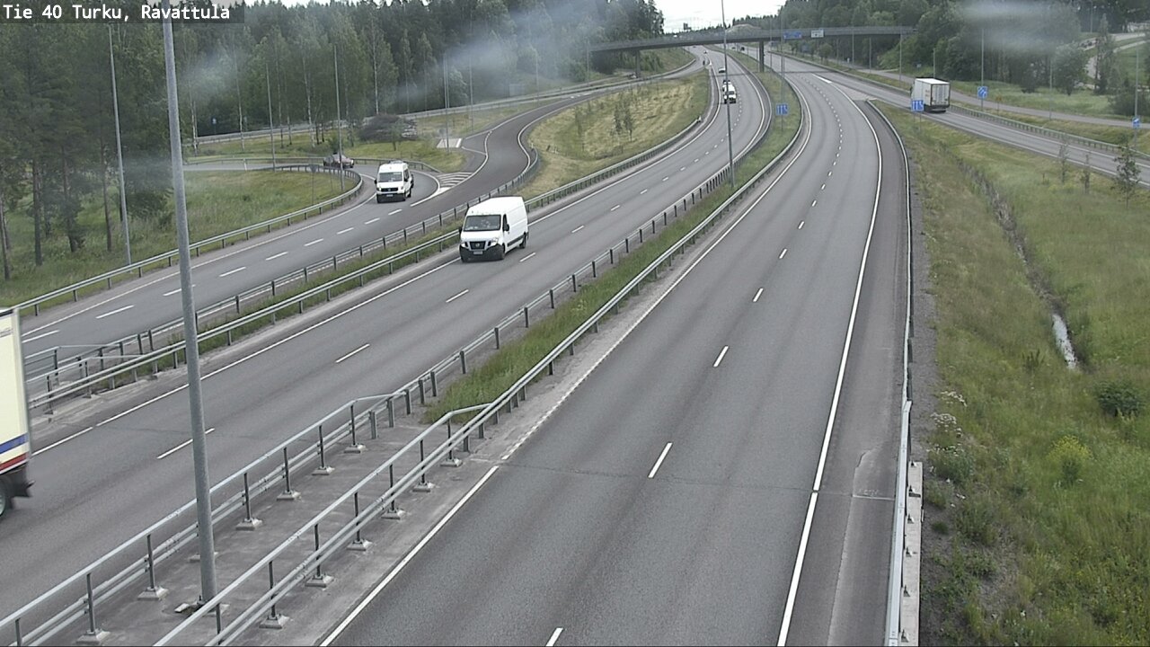 Weather Camera Image Väg 40 S:t Karins, Ravattula, Kaarina, Varsinais-Suomi