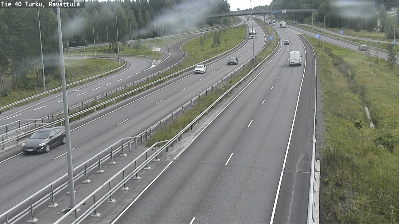 Weather Camera Image Road 40 Kaarina, Ravattula, Kaarina, Varsinais-Suomi