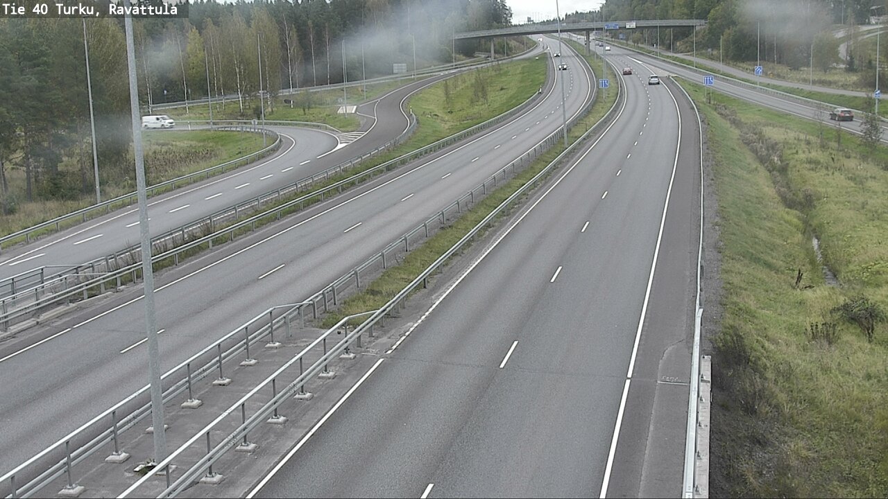 Weather Camera Image Väg 40 S:t Karins, Ravattula, Kaarina, Varsinais-Suomi