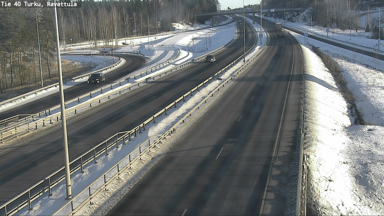 Weather Camera Image Väg 40 S:t Karins, Ravattula, Kaarina, Varsinais-Suomi
