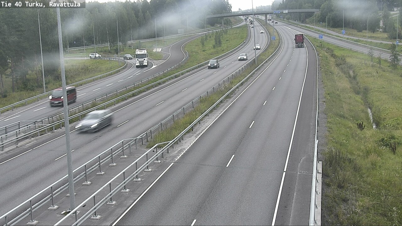 Weather Camera Image Road 40 Kaarina, Ravattula, Kaarina, Varsinais-Suomi