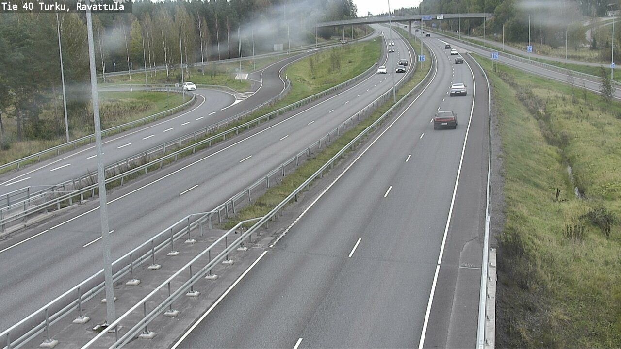 Weather Camera Image Väg 40 S:t Karins, Ravattula, Kaarina, Varsinais-Suomi