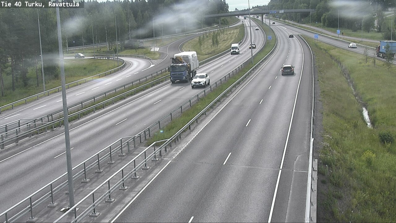 Weather Camera Image Väg 40 S:t Karins, Ravattula, Kaarina, Varsinais-Suomi