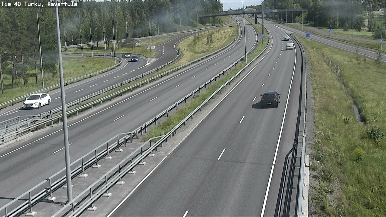 Weather Camera Image Road 40 Kaarina, Ravattula, Kaarina, Varsinais-Suomi