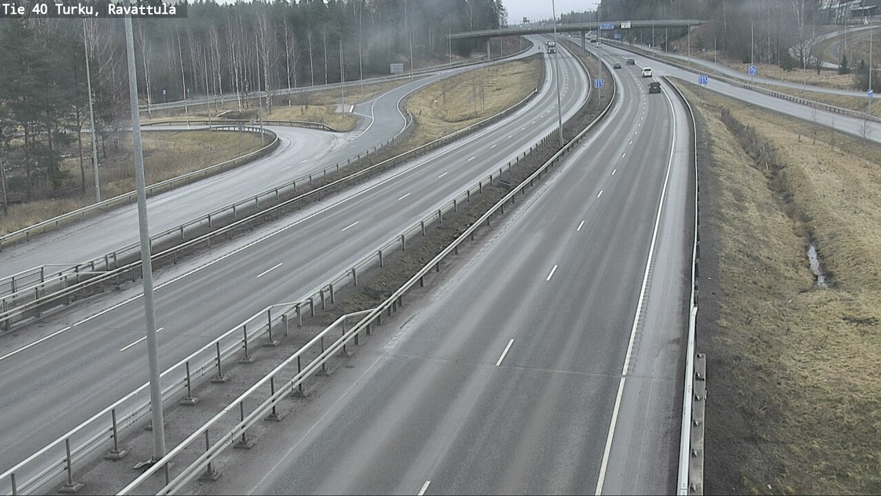Weather Camera Image Road 40 Kaarina, Ravattula, Kaarina, Varsinais-Suomi