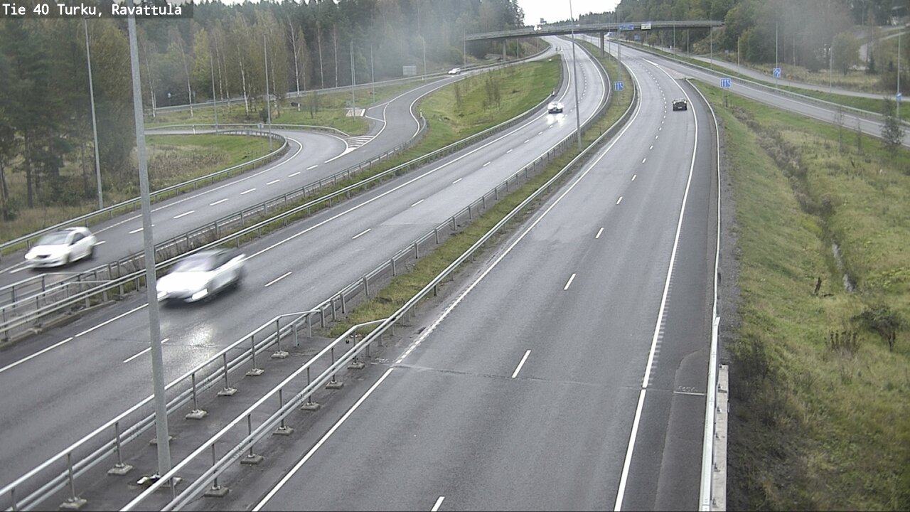 Weather Camera Image Väg 40 S:t Karins, Ravattula, Kaarina, Varsinais-Suomi