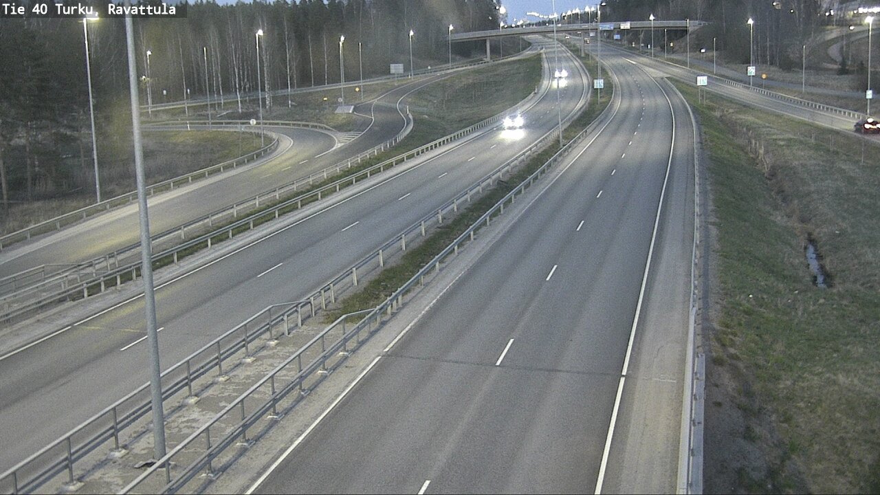 Weather Camera Image Road 40 Kaarina, Ravattula, Kaarina, Varsinais-Suomi