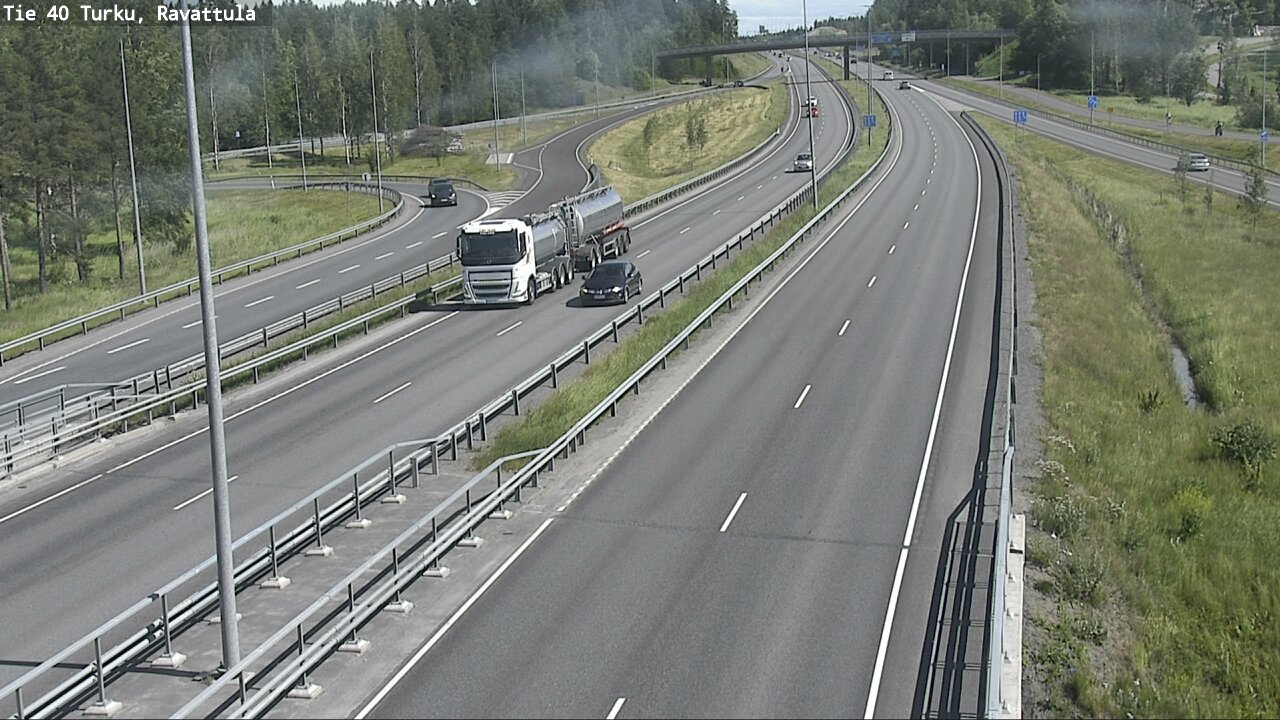Weather Camera Image Road 40 Kaarina, Ravattula, Kaarina, Varsinais-Suomi
