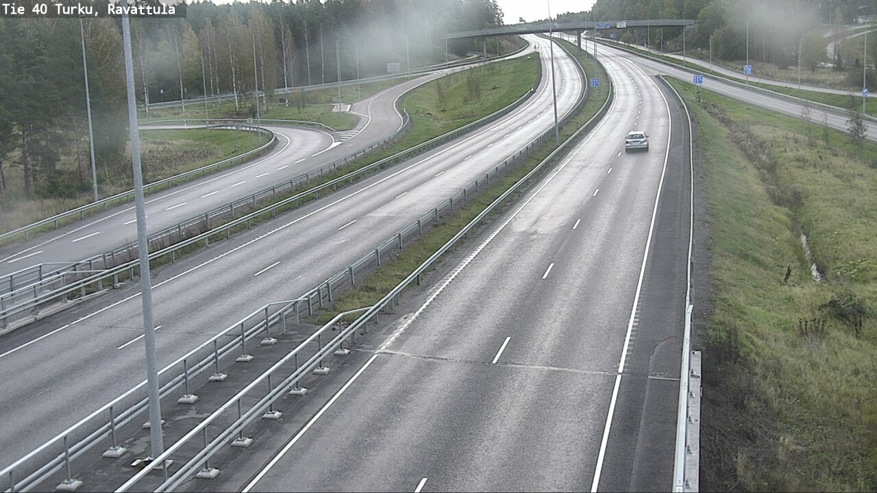 Weather Camera Image Road 40 Kaarina, Ravattula, Kaarina, Varsinais-Suomi