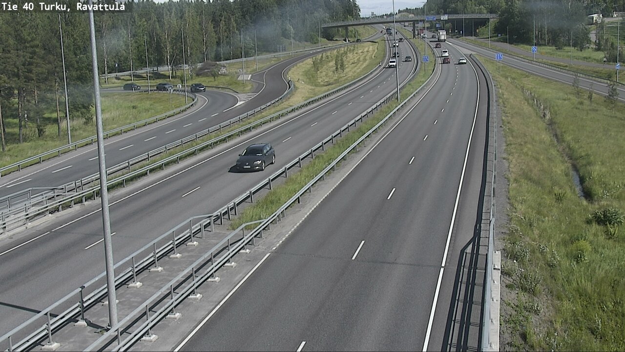 Weather Camera Image Road 40 Kaarina, Ravattula, Kaarina, Varsinais-Suomi