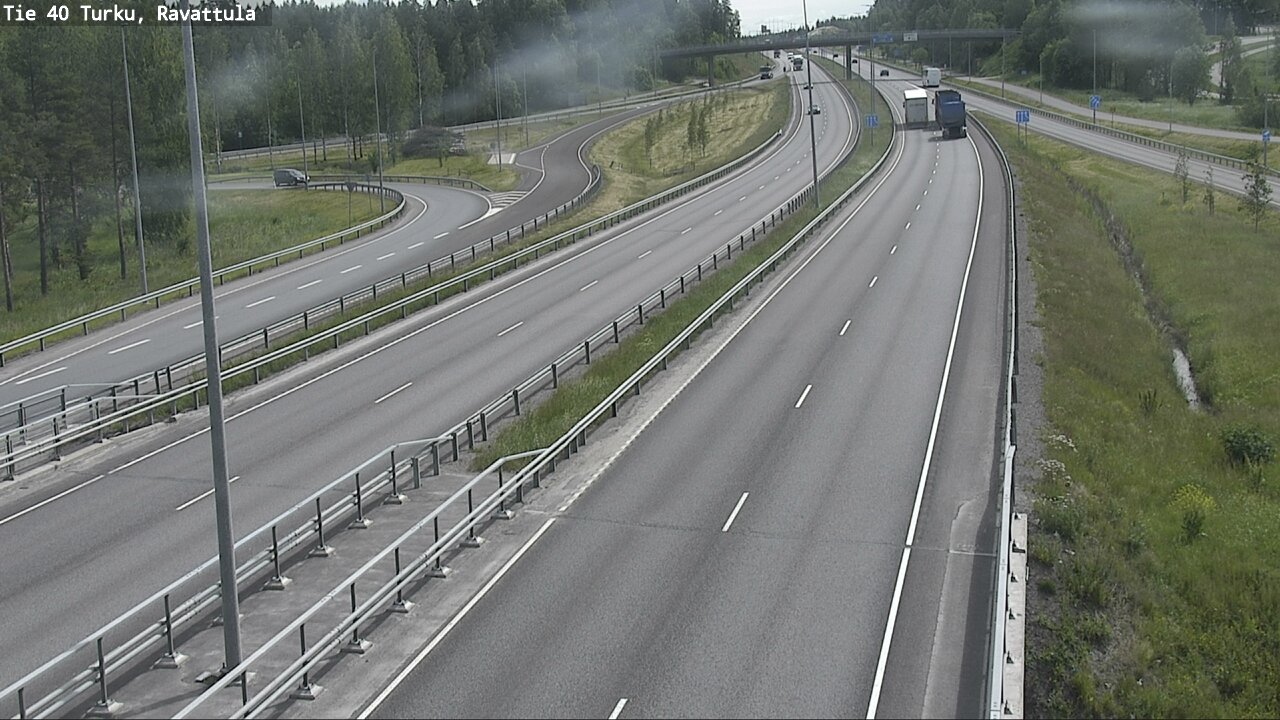 Weather Camera Image Väg 40 S:t Karins, Ravattula, Kaarina, Varsinais-Suomi
