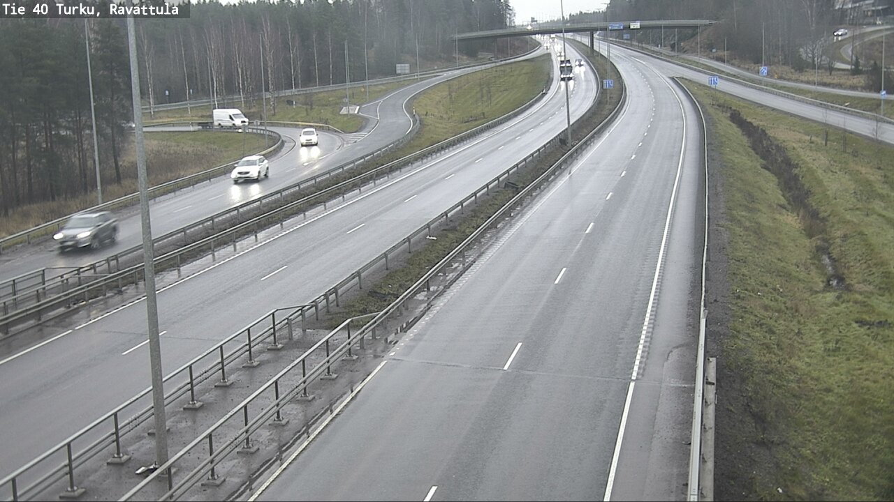 Weather Camera Image Väg 40 S:t Karins, Ravattula, Kaarina, Varsinais-Suomi