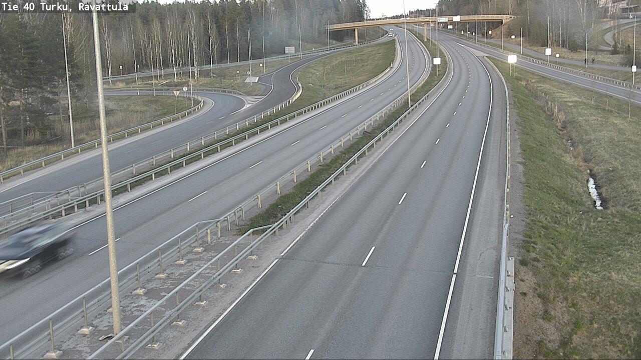 Weather Camera Image Road 40 Kaarina, Ravattula, Kaarina, Varsinais-Suomi
