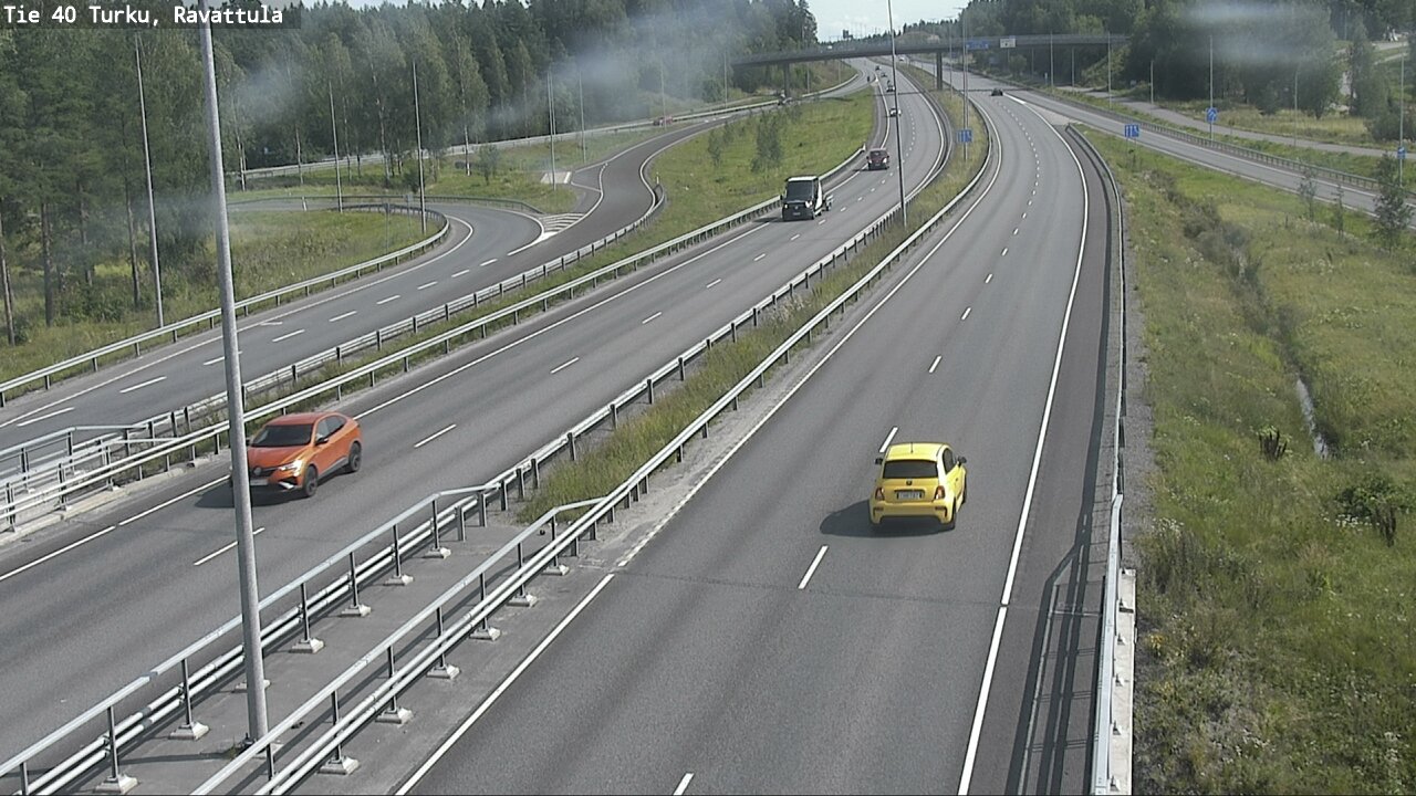 Weather Camera Image Road 40 Kaarina, Ravattula, Kaarina, Varsinais-Suomi