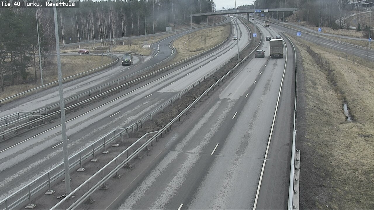 Weather Camera Image Road 40 Kaarina, Ravattula, Kaarina, Varsinais-Suomi