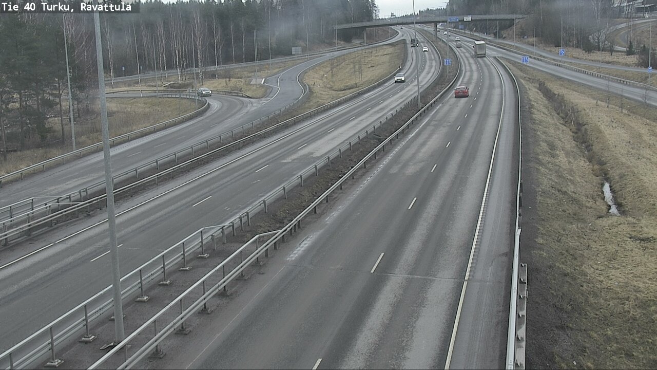 Weather Camera Image Road 40 Kaarina, Ravattula, Kaarina, Varsinais-Suomi