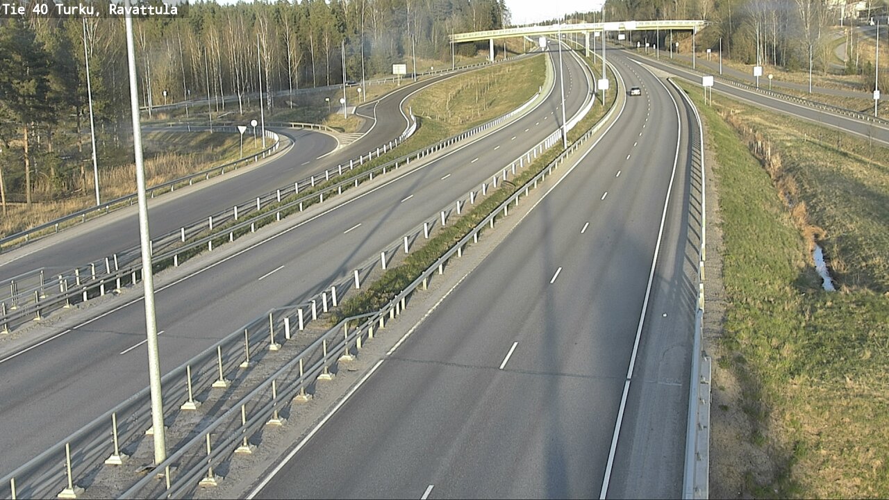 Weather Camera Image Road 40 Kaarina, Ravattula, Kaarina, Varsinais-Suomi